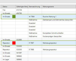 Digitale Lebenslaufkarte