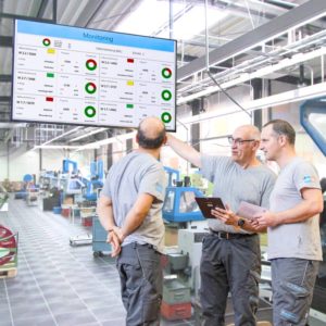 Aussagekräftige Dashboards mit Echtzeitinformationen auf dem Shopfloor