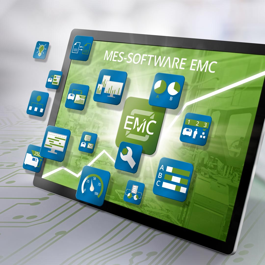 MES-Software EMC für die Optimierung der Produktionsprozesse