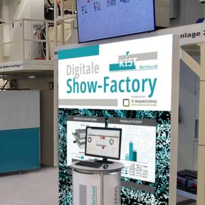 Live-Präsentationen in der digitalen Show-Factory im KIST