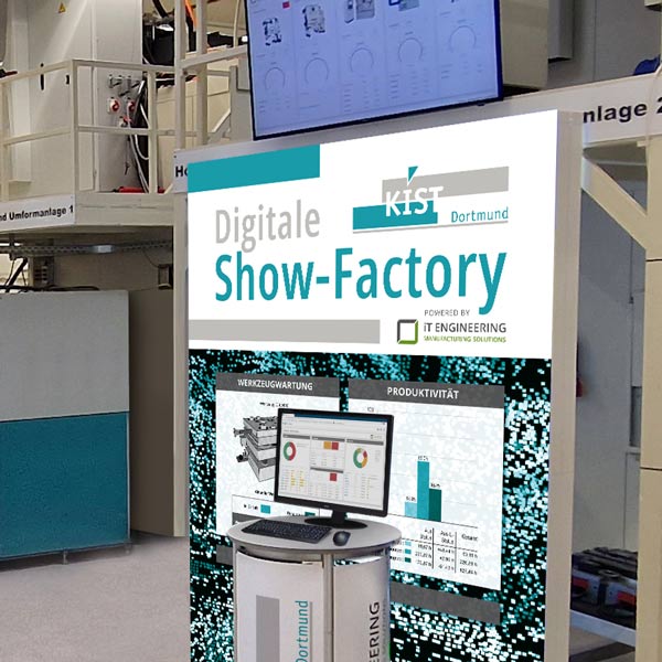 Live presentations in the digital show factory at KIST
