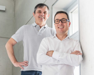 Geschäftsführer Harald Kimmerle und Wolfram Schäfer