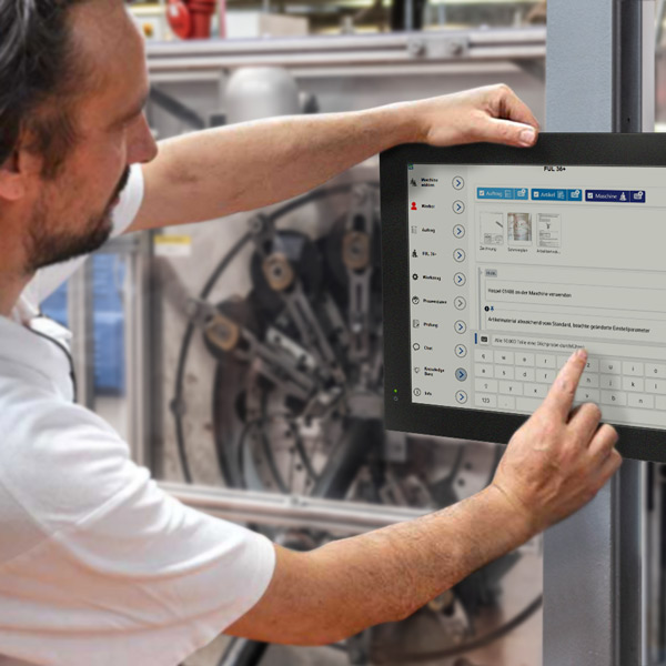 Simple operational data acquisition through digitalization