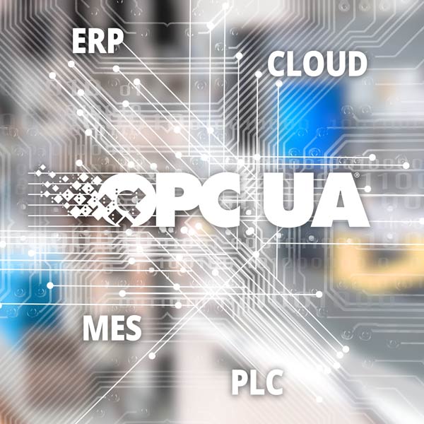 Access to the machine data via the OPC/UA standard