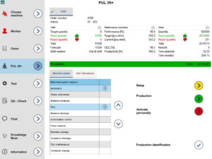 Intuitive operation for efficient operational data acquisition