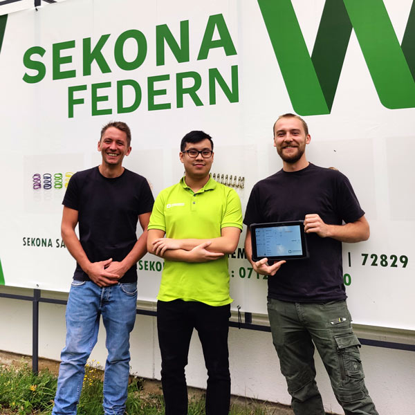 Neuinstallation bei Sekona