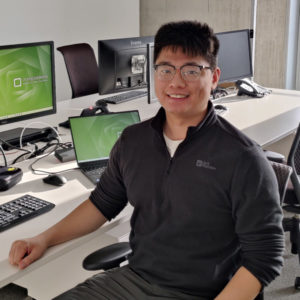 Softwareentwickler Leyao Zhou neu im Team der iT Engineering Manufacturing Solutions