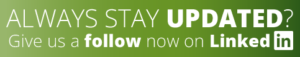 Follow us on Linkedin