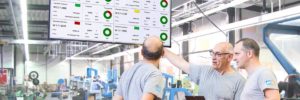 Real-time information on the shopfloor