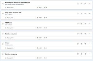 Automated distribution of reports