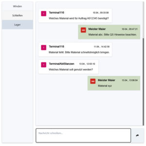 EMC Chat im Portal