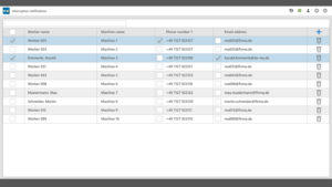 EMC Message interruption notifications