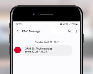 Get informed by SMS in the event of malfunctions
