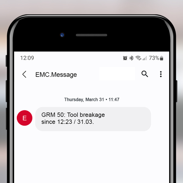 Get informed by SMS in the event of malfunctions