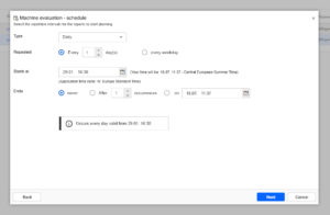 Planning the distribution