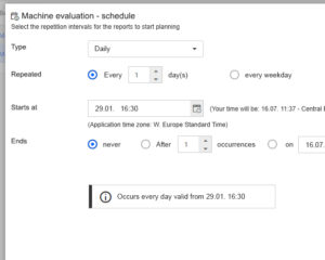 Planning the distribution