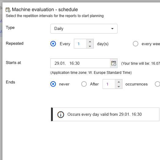 Planning the distribution