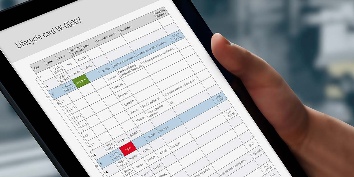 Digital lifecycle card