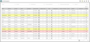 Digital spare parts list