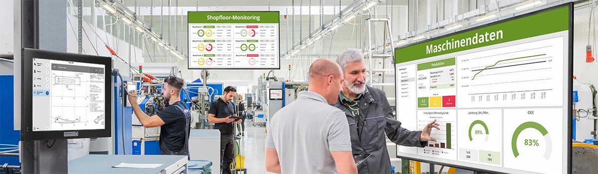 Digitalisierung auf dem Shopfloor Digitalisierung auf dem Shopfloor