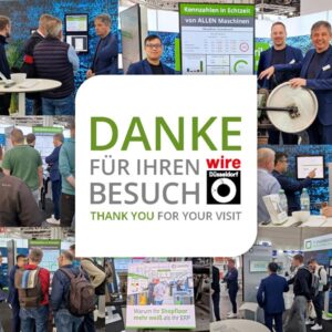 Danke für Ihren Besuch auf der wire 2026