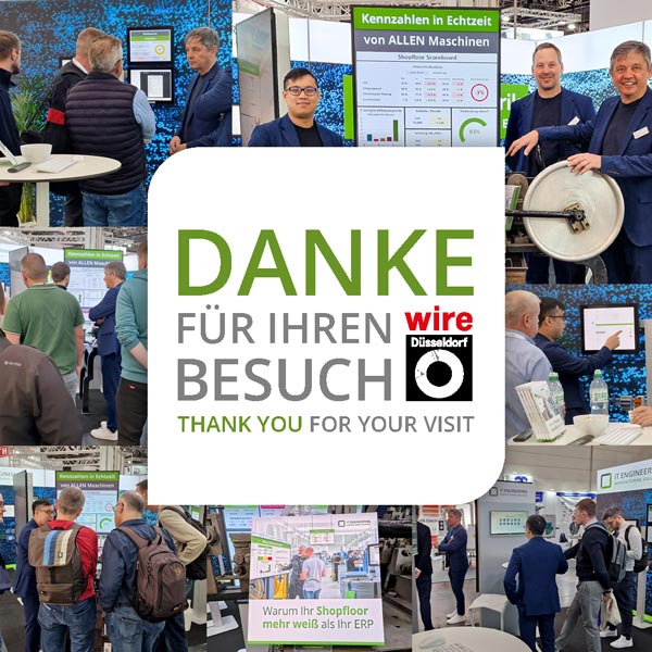 Danke für Ihren Besuch auf der wire 2026