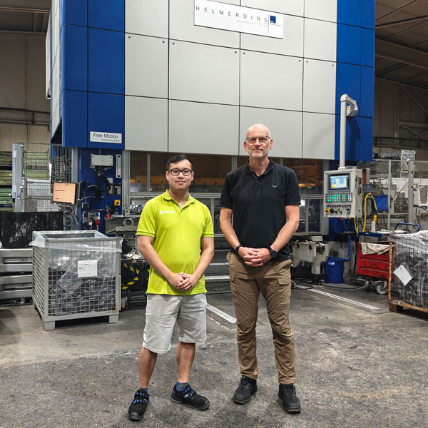 Anbindung der Produktion bei Dömer an unsere MES-Software EMC