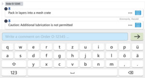 Add knowledge directly within the production file