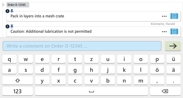 Add knowledge directly within the production file