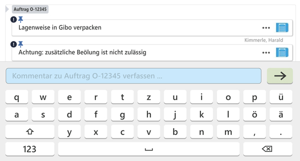 Wissen in der Fertigungsmappe ergänzen Wissen in der Fertigungsmappe ergänzen